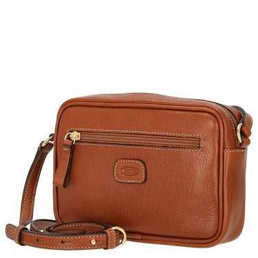 Brics Life Pelle - Sac bandoulière 21 cm (cognac)