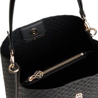 Tommy Hilfiger Icon Shoulder Bag Mono - Schultertasche 26 cm (black)