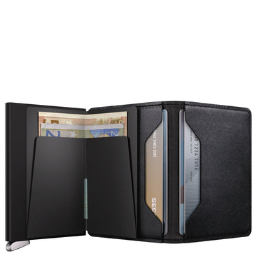 Secrid Slimwallet Emboss Lines - Kreditkartenetui 6cc 10.2 cm RFID (black+) - Ansicht 6