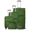 Travelite Cubis - 4-Wheel Trolley Set 5pcs. (green)
