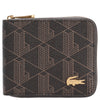 Lacoste The Blend Compact Zip Wallet - Portefeuille 3cc 11 cm (mono slate black shitake)