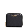 Guess Antonia SLG Zip Around Wallet S - Portefeuille 4cc 11 cm (black)