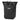 Ortlieb Flap High-Vis pour Vario 26 - Housse de protection 43 cm (noir réfléchissant)