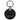 Porsche Design Circle - Porte-clés 9 cm (noir)