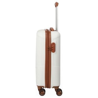 Travelite Bali - 4-Rollen Trolley Set 3tlg. (weiß/cognac) - Ansicht 11