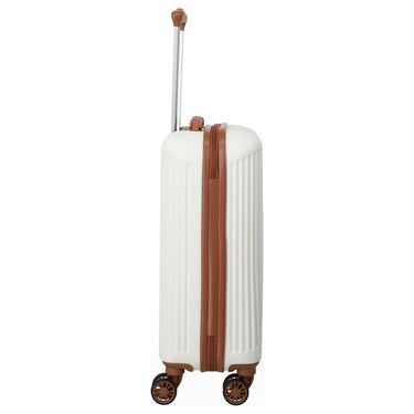 Travelite Bali - 4-Rollen Trolley Set 3tlg. (weiß/cognac) - Ansicht 8