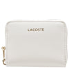 Lacoste Zip Coin Wallet XS - Portefeuille 6 cartes 11,5 cm (noir)