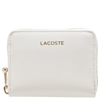Lacoste Zip Coin Wallet XS - Portefeuille 6 cartes 11,5 cm (noir)
