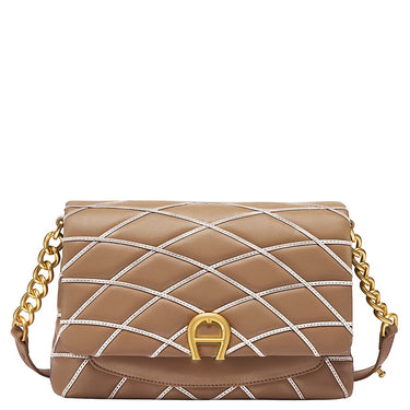 Aigner Maggie - Schultertasche 27 cm M (warm taupe) - Markenkoffer