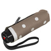Knirps T.020 Small Manual - Taschenschirm Regenschirm (dot art taupe)