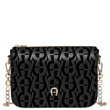 Aigner Pria - Schultertasche 21 cm XS (black) - Markenkoffer
