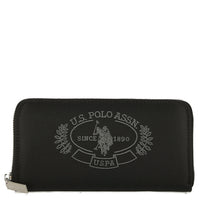 U.S. Polo Assn. Springfield - Portefeuille 19 cm (noir)