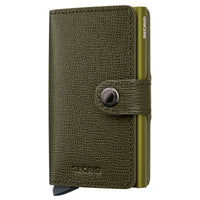 Secrid Crisple Miniwallet - Geldbörse RFID 6.5 cm (kelp)
