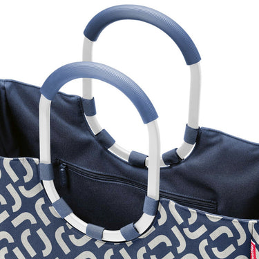 reisenthel shopping loopshopper L - Einkaufstasche mit Bügel 46 cm (frame signature navy) - Ansicht 2