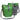 Vaude Bike Aqua Front - Sacoche avant (2x14L) (Bikepacking) 31 cm (vert perroquet)