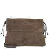 Coccinelle Lidia Suede Bim - Shoulder Bag 40 cm (fango)