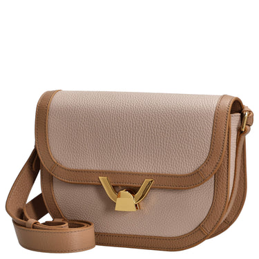 Coccinelle Dew Bicolor - Sac bandoulière 22 cm (rosette/blanco)