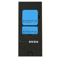 Stratic BUZZ - Ersatz-Logoplatten-Set Vorder- und Rückseite (blue) - Ansicht 3