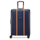 Delsey Paris Cadence - 4-Rollen-Trolley M 66 cm erw. (marineblau)