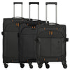 Travelite Briize - Set de trolley à 4 roulettes 3 pièces S/M erw./L erw. (schwarz)