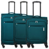 Travelite Priego - Set de trolley à 4 roulettes 3 pièces (petrol)