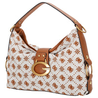 Guess Camden - Schultertasche 34.5 cm (cognac logo) - Ansicht 2