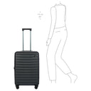 Brics Nausicaa - 4-Rollen-Trolley 69.5 cm erw. (black) - Ansicht 7