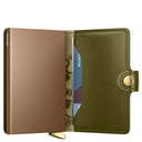 Secrid Miniwallet Stitch Floral - Kreditkartenetui 6cc 10.2 cm RFID (olive+) - Ansicht 5