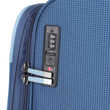 Travelite Corsiica - 4-Rollen-Trolley M 67 cm erw. (blue) - Ansicht 10