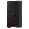 Secrid Envelope Matte - Portefeuille 8cc 10.2 cm RFID (black-red)