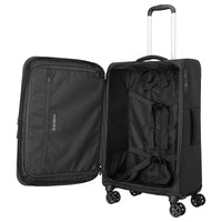 Travelite Kick Off - 4-Rollen-Trolley Set 3tlg. (black) - Ansicht 2