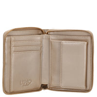 Liu Jo Caliwen - Portefeuille 3 cartes 12 cm (or clair)