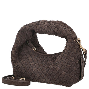Les Visionnaires Greta Micro Weave Cozy - Umhängetasche 20 cm (dark brown) - Ansicht 2