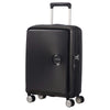 American Tourister Soundbox - Trolley cabine 4 roulettes S 55 cm adulte (couleur : noir bass)
