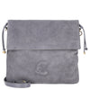 Coccinelle Lidia Suede Bim - Sac bandoulière 34 cm (stove/stove)
