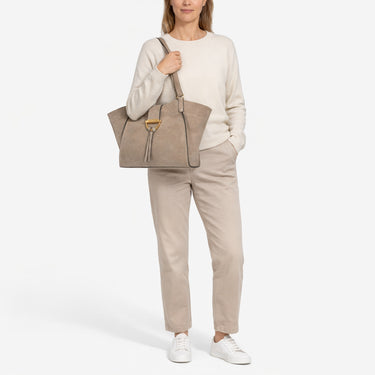 abro Temi Suede - Shopper 30 cm (siena) - Ansicht 7