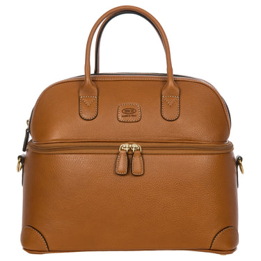Brics Life Pelle - Beautycase 35 cm (tan leather) - Markenkoffer
