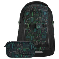 Coocazoo Mate - Schulrucksack-Set 3tlg. Humedica (Free Spirit)