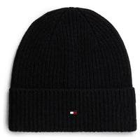 Tommy Hilfiger Flag Cashmere - Beanie (black)