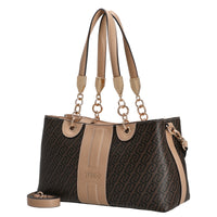 Liu Jo Ematite - Shopper S 30 cm (Couleur : testa moro/dk.cipria)