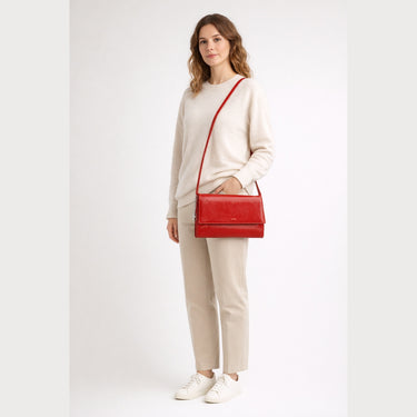 Picard Auguri - Umhängetasche 30 cm (rot-lack) - Ansicht 6