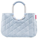 reisenthel shopping loopshopper L - Einkaufstasche mit Bügel 46 cm (rhombus denim)