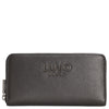 Liu Jo Caliwen XL Zip Around - Portefeuille 12cc 19 cm (anthracite métallisé)