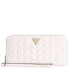 Guess Stacey SLG Large Zip - Portefeuille 12cc 21 cm (off white)