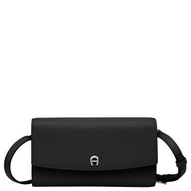 Aigner Wallet on Chain - Geldbörse 14cc 21.5 cm RFID (black) - Markenkoffer