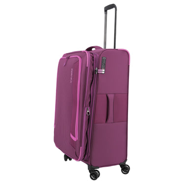 Travelite Corsiica - 4-Rollen-Trolley L 77 cm erw. (pink) - Ansicht 4