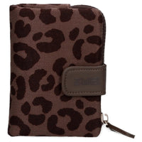 zwei Mademoiselle MW5 - Geldbörse 6cc 13 cm (leo-brown)