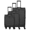 Travelite Skaii Set de trolley 4 roues 3 pièces (anthracite, L/M extensible/S)
