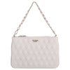 Guess Maxine Quilted Flat Pouch - Sac bandoulière 24 cm (light taupe)