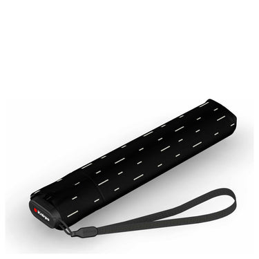 Knirps US.050 Ultra Light Slim Manual - Taschenschirm Regenschirm (rain black)
